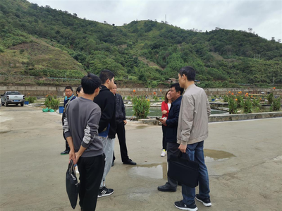 市局领导到镇宁县指导水产养殖种质资源普查工作